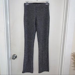 Zara Trafaluc Silver Metallic Pants